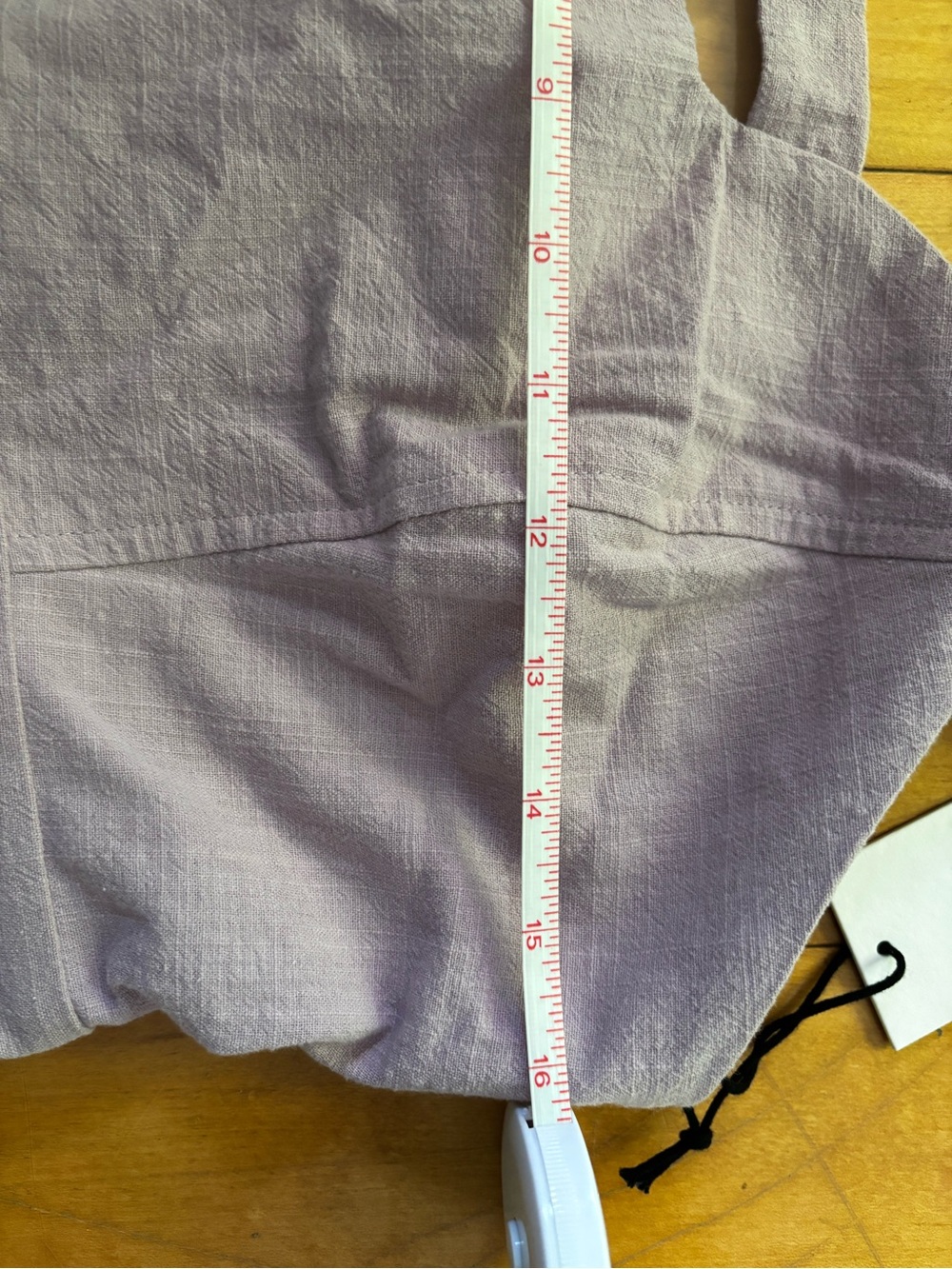 Eve Gravel Lavender Cotton Sundress with Wide Straps - Picture 11 of 13